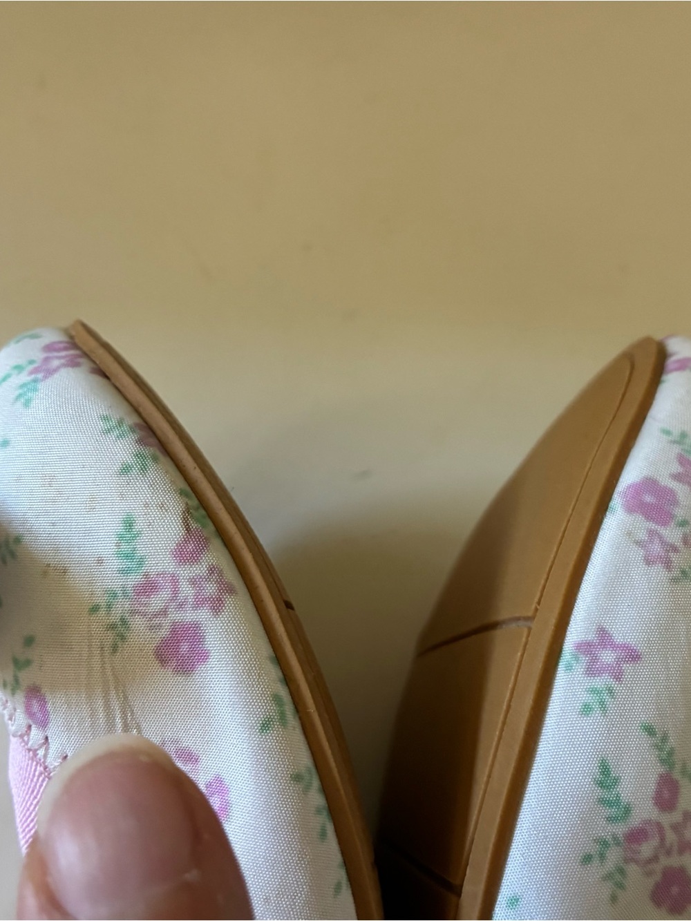 Nordstrom Rack Girls Remma floral ballet flats with bow details Size 4M - Picture 12 of 14